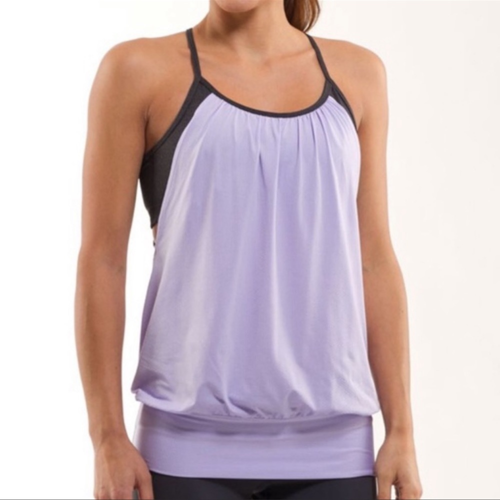 Lululemon tank & bra - size 8